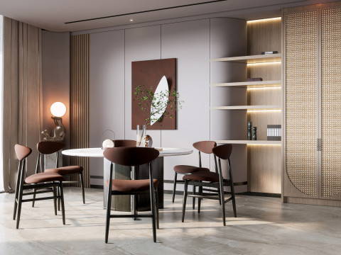 Dining Room 08 Modèle 3D