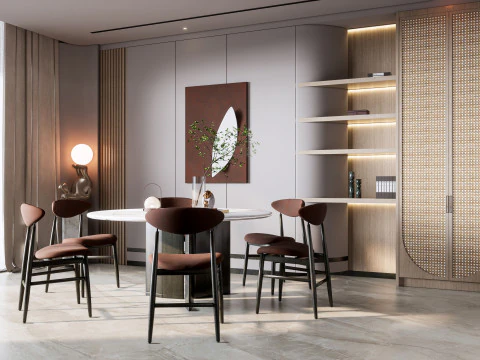 Eetkamer 08 3D Model