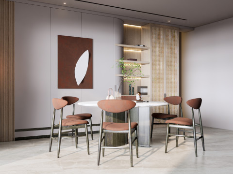 Dining Room 08 Modèle 3D
