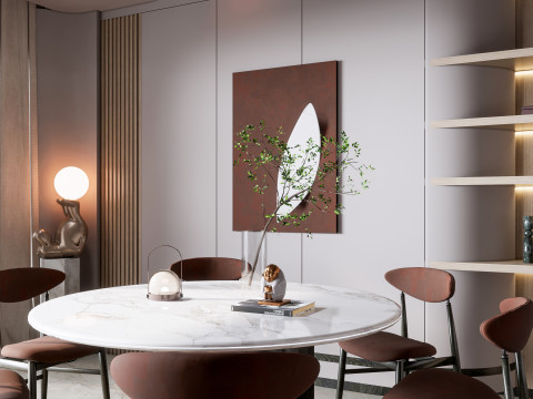 Dining Room 08 Modèle 3D