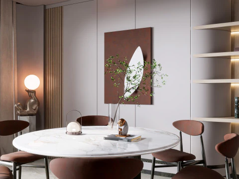 Eetkamer 08 3D Model