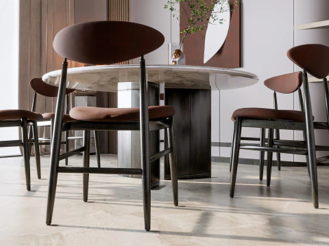 Eetkamer 08 3D Model