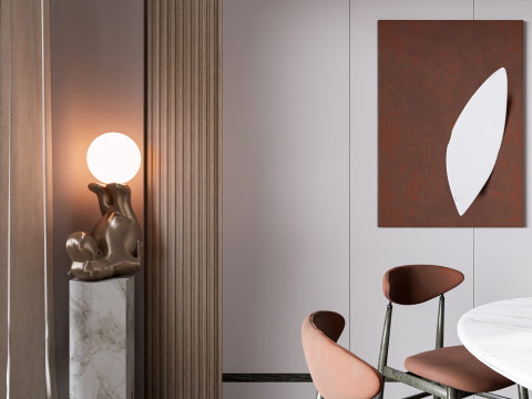 Dining Room 08 Modèle 3D