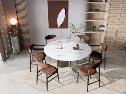 Eetkamer 08 3D Model