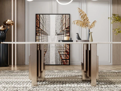 Sala de Jantar 09 Modelo 3D