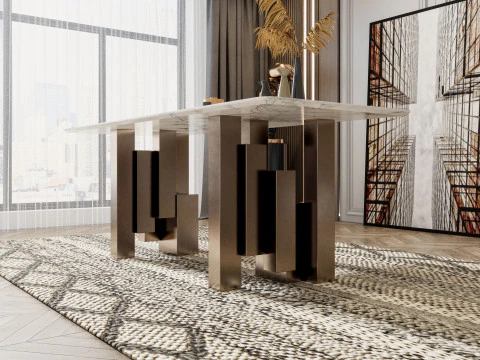 Sala de Jantar 09 Modelo 3D