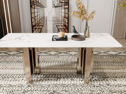 Dining Room 09 3D-Modell