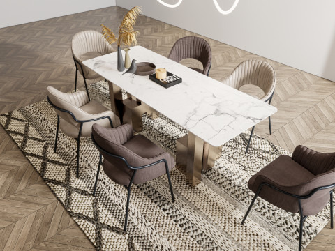 Dining Room 09 3D-Modell