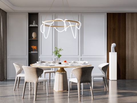 Dining Room 10 3D Model