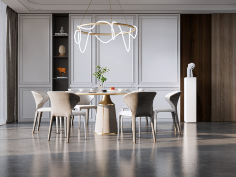 Dining Room 10 3D-Modell