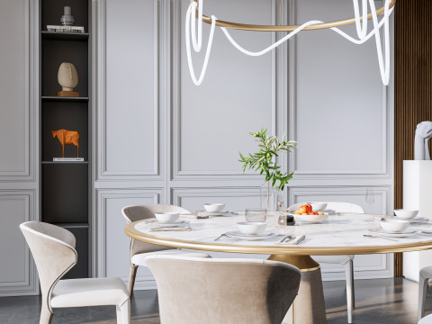 Dining Room 10 3D-Modell
