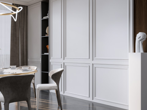 Dining Room 10 3D-Modell