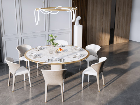 Dining Room 10 3D-Modell