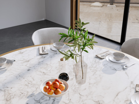 Dining Room 10 3D-Modell