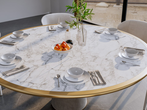 Dining Room 10 3D-Modell
