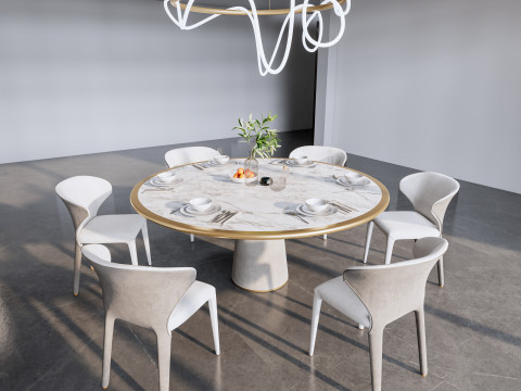 Dining Room 10 3D-Modell