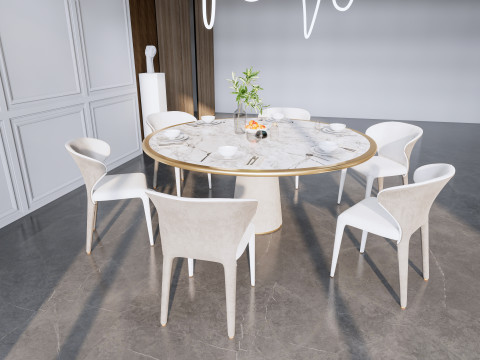 Dining Room 10 3D-Modell