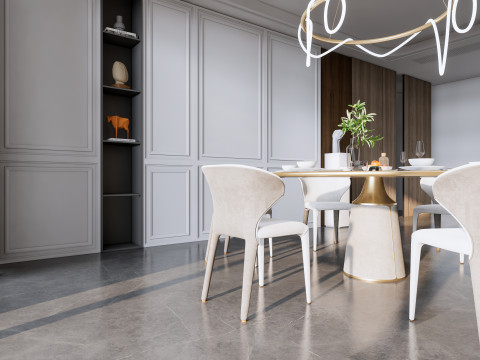 Dining Room 10 3D-Modell