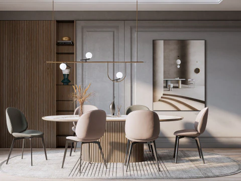 Dining Room 11 3D Model