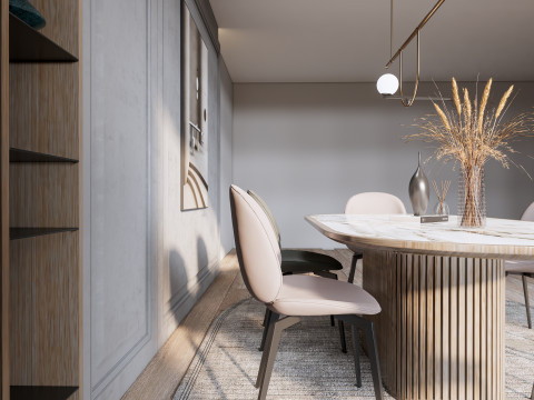 Dining Room 11 3D Model