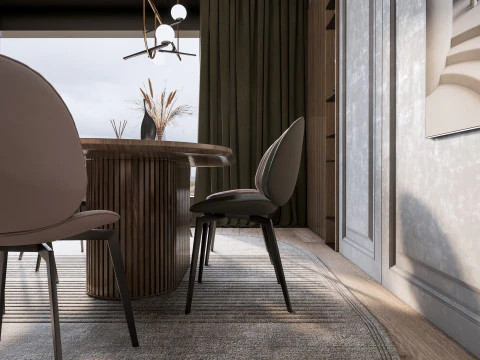 Dining Room 11 3D Model