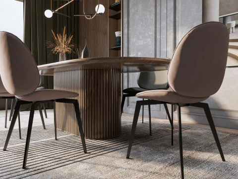 Dining Room 11 3D Model