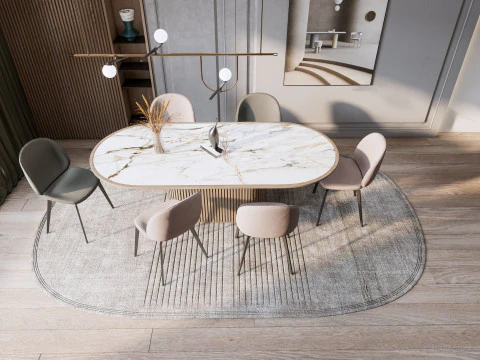 Dining Room 11 3D Model