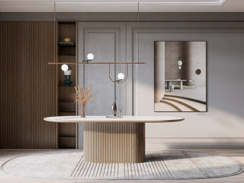 Dining Room 11 3D Model