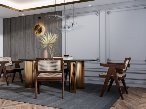 Dining Room 12 3D-Modell