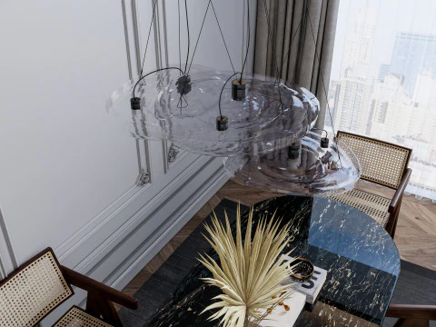 Sala de Jantar 12 Modelo 3D