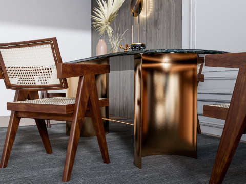 Dining Room 12 3D-Modell