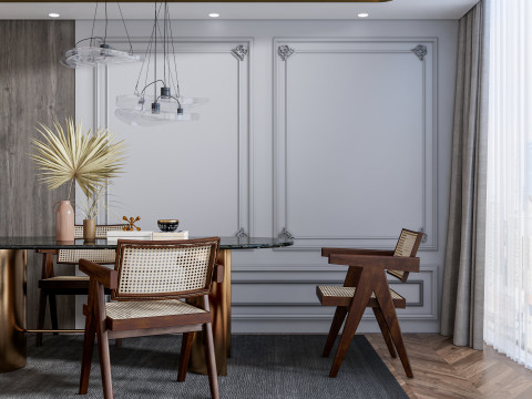Dining Room 12 3D-Modell