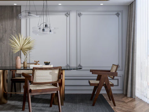 Sala de Jantar 12 Modelo 3D