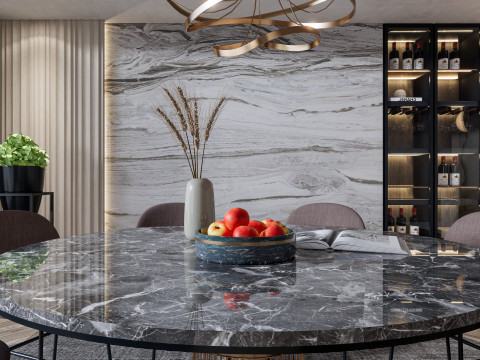 Dining Room 13 3D Model