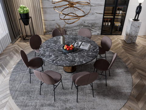 Dining Room 13 3D Model