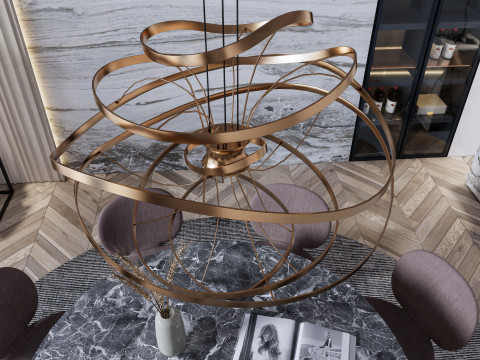 Dining Room 13 3D Model