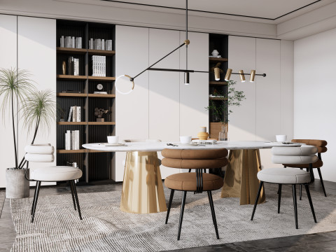 Dining Room 14 3D Model