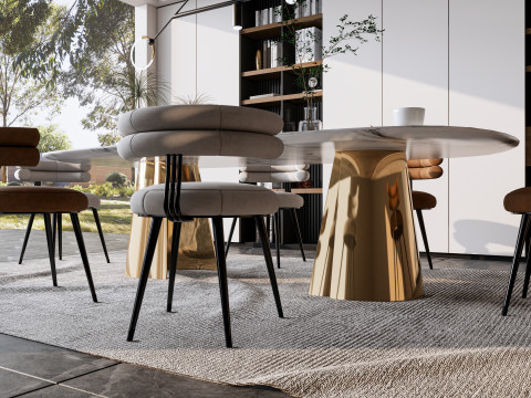Dining Room 14 3D Model