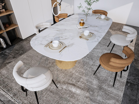 Dining Room 14 3D Model