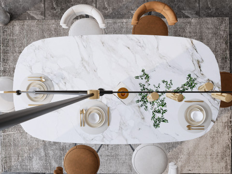 Dining Room 14 3D Model