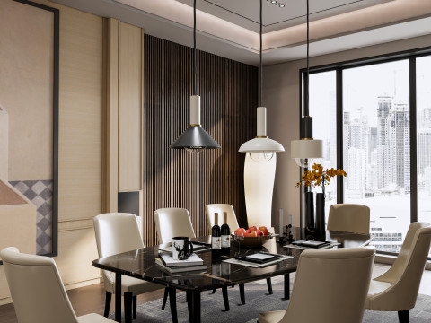 Dining Room 15 Modèle 3D