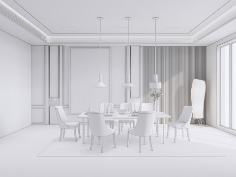 Dining Room 15 Modèle 3D