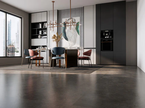 Comedor 16 Modelo 3D