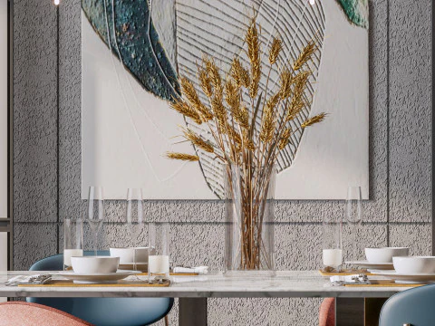 Comedor 16 Modelo 3D