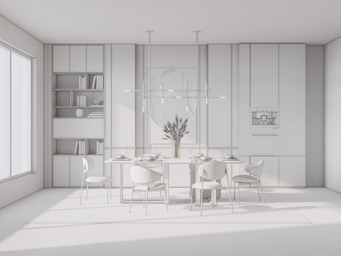 Dining Room 16 Modèle 3D