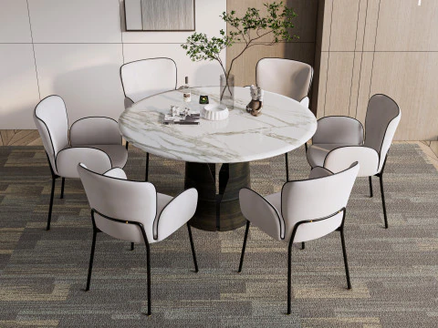 Sala da pranzo 17 Modello 3D