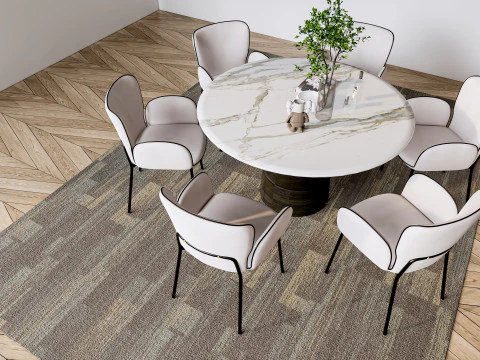 Sala da pranzo 17 Modello 3D