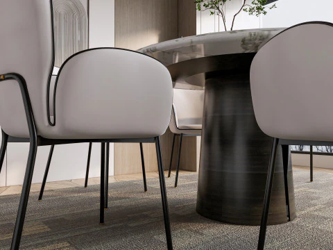 Sala da pranzo 17 Modello 3D