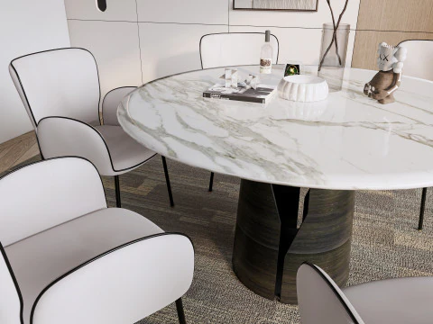 Sala da pranzo 17 Modello 3D