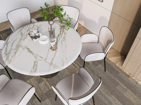 Sala da pranzo 17 Modello 3D